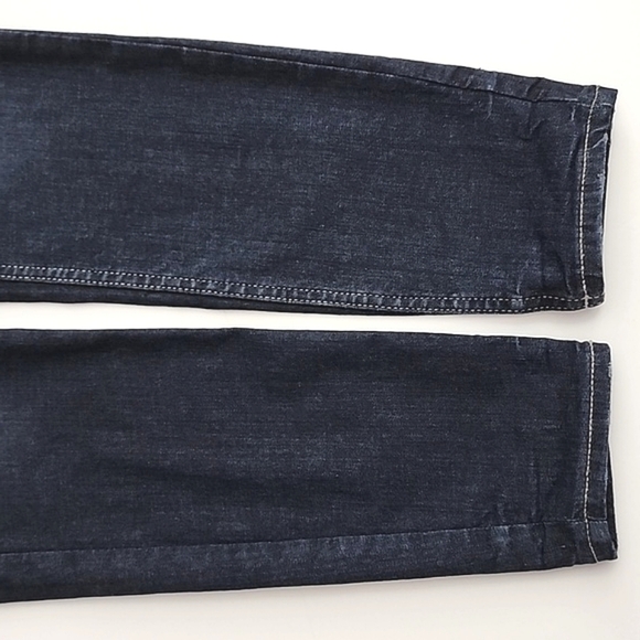 Silver Jeans Authentic The Curvy High Skinny Western Glove Works Blue Denim Sz 0 - Picture 8 of 14